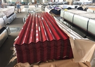 Bobine d'acciaio galvanizzate immerse calde pre dipinte dello strato ondulato del tetto di CGCC DX51D 900MM