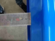 Le lamine di metallo ondulate 17mm resistenti all'uso 76mm hanno ondulato i pannelli d'acciaio