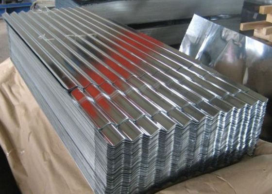 Lastra per coperture ondulata zincata JIS G3302 SGCC con rivestimento in zinco da 275 g/m²