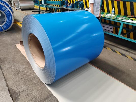comprare Pre Painted Steel Coil with Back Coating Thickness 5-7μm and Top Coating Thickness 10-25μm for Building and Infrastructure online manufacture