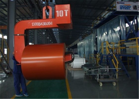 comprare 0.46mm Z90 26Ga bobina in acciaio PPGI con rivestimento PVDF per applicazioni di tetti e pannelli edili online manufacture