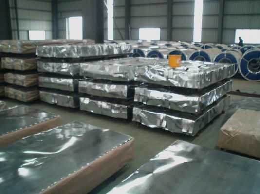 comprare JIS SGCC SGCH G550 ha galvanizzato le lamine di metallo ondulate coprenti ondulate dello strato online manufacture