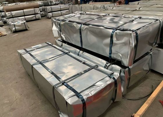 comprare 30 ‰ 275 g/m2 Carta galvanizzata ondulata per tetto 600 ‰ 1250 mm pannello per tetto in acciaio online manufacture