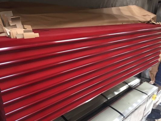acquistare Strutturale 76mm Pre-dipinto foglio di copertura ondulato GI foglio ondulato con finitura Matt online manufacture