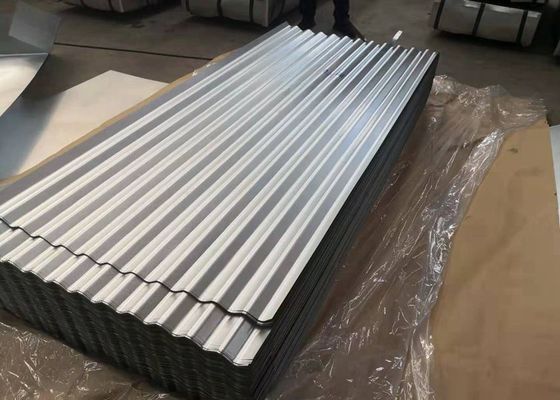 acquistare 0.12mm DX51D AZ275 Fogli di tetto ondulato Galvalume con larghezza effettiva di 800 mm per rivestimenti edili online manufacture
